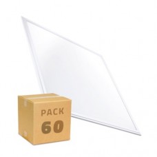Pack de  Paneles LED Slim 60x60cm 40W 2800lm - (Pack de 60 Unidades a 17.86€ cada una)