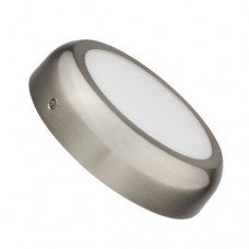 Plafón LED Circular Design 12W Niquel